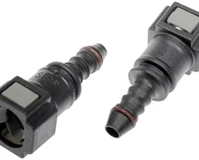 Dorman - OE Solutions Quick Connector 5/16 In. Steel TO 6mm Nylon 180 with O ring