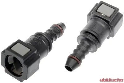 Dorman - OE Solutions Quick Connector 5/16 In. Steel TO 6mm Nylon 180 with O ring - 800-188