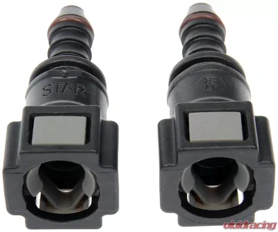 Dorman - OE Solutions Quick Connector 5/16 In. Steel TO 6mm Nylon 180 with O ring - 800-188
