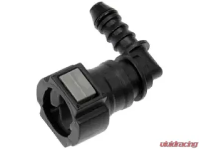 Dorman - OE Solutions Quick Connector 3/8 In. S TO 6mm Nylon 90 with O ring - 800-212