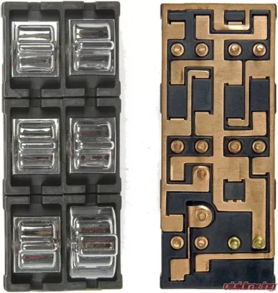 Dorman - OE Solutions Power Window Switch - Front Left, 6 Button (With Keyless Entry) - 901-322