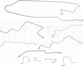 Dorman - OE Solutions Stainless Steel Brake Line Kit