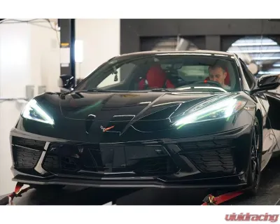 ProCharger Satin Finished Stage II Intercooled Tuner Kit (w/ port injection manifold) with P-1SC-1 Chevrolet Corvette C8 LT2 2020-2024 - 1KC402-SCI