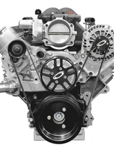 Procharger LS Serpentine Accessory Drive Kit w/ Inercooled F-2X (10-rib) (w/ Water Pump & All Accessory Brackets) GM Alternator 2007-2013                                     - 1LS400-F2-I - Image 8