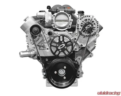 Procharger LS Serpentine Accessory Drive Kit w/ Inercooled F-2X (10-rib) (w/ Water Pump & All Accessory Brackets) GM Alternator 2007-2013 - 1LS400-F2-I