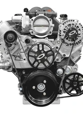 Procharger LS Serpentine Accessory Drive Kit w/ Inercooled F-2X (10-rib) (w/ Water Pump & All Accessory Brackets) GM Alternator 2007-2013                                     - 1LS400-F2-I - Image 2