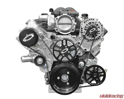 Procharger LS Serpentine Accessory Drive Kit w/ Inercooled F-2X (10-rib) (w/ Water Pump & All Accessory Brackets) GM Alternator 2007-2013 - 1LS400-F2-I