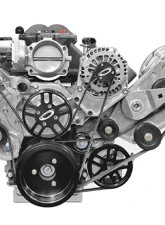 Procharger LS Serpentine Accessory Drive Kit w/ Inercooled F-2X (10-rib) (w/ Water Pump & All Accessory Brackets) GM Alternator 2007-2013                                     - 1LS400-F2-I - Image 4