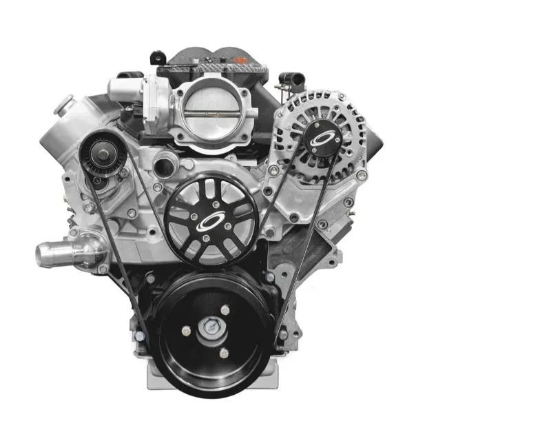 Procharger Serpentine Accessory Drive Kit with Intercooled P-1SC-1 with All Accessory Brackets - 1CB400-P1SC-1