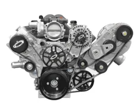 Procharger LS Accessory Drive Kit w/Head Unit Bracket Tensioner 8 Rib Belt