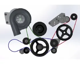 Procharger 8 Rib HD Stage II Dedicated Drive To 10 Rib Upgrade Corvette C6