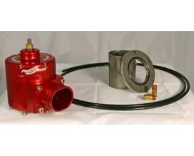 Procharger Race Valve Enclosed Red with Mounting Hardware Steel Flange