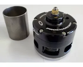 Procharger Race Valve Black with Mounting Hardware Steel Flange