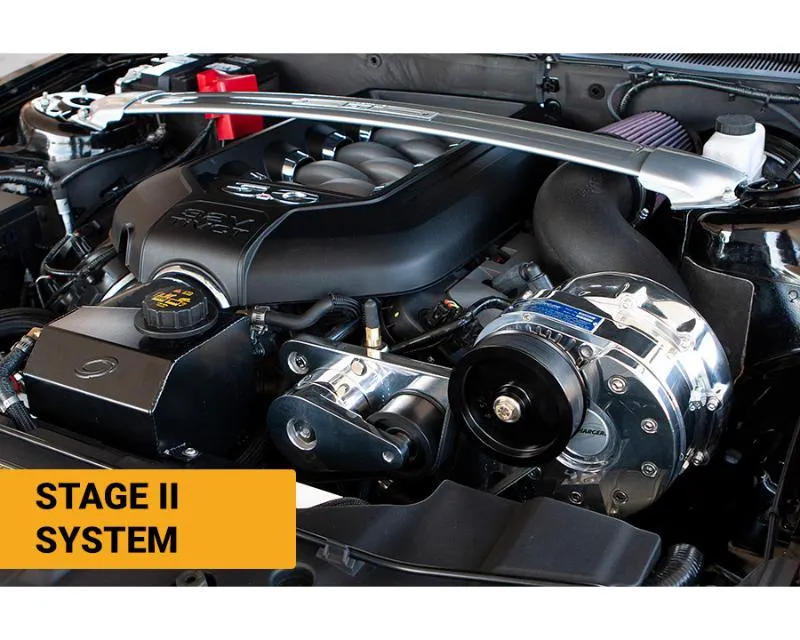 ProCharger Stage II Intercooled Supercharger Tuner Kit w/ P-1SC-1 Ford Mustang GT 2011-2014 - 1FR202-SCI
