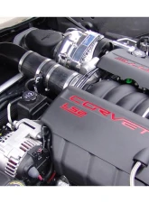 ProCharger H.O. Intercooled System with P-1SC-1 Satin Finish Chevrolet Corvette C6 LS2 2005-2007                                     - 1GP202-SCI - Image 2