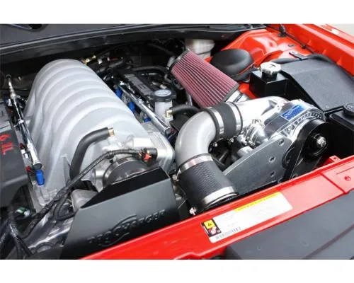 ProCharger Stage II Intercooled System with P-1SC-1 Dodge Charger Hemi SRT8 6.1L 2006-2010 - 1DD214-SCI-6.1