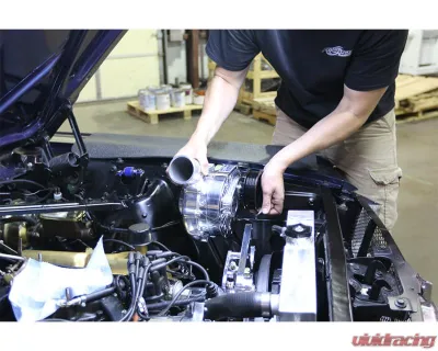 ProCharger H.O. Intercooled w/ P-1SC 8 Rib Ford Mustang 1964-1966 - 1FX400-P1SC-I