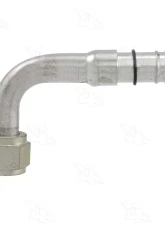 Four Seasons 90 Female Standard O-Ring A/C Fitting w/o Service Port 13612                                     - 13612 - Image 2