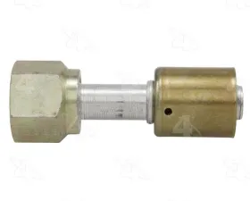 Four Seasons Straight Female Standard O-Ring A/C Fitting w/o Service Port 14012