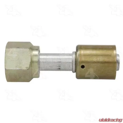 Four Seasons Straight Female Standard O-Ring A/C Fitting w/o Service Port 14012 - 14012
