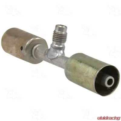 Four Seasons Straight A/C Splicer w/R12 Service Port 14456 - 14456