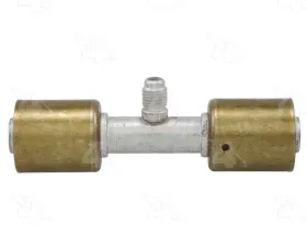 Four Seasons Straight A/C Splicer w/R12 Service Port 14462