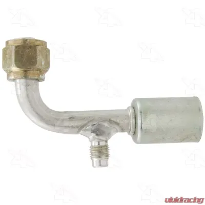 Four Seasons 90 Female Standard O-Ring A/C Fitting w/R12 Service Port 14918 - 14918