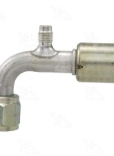 Four Seasons 90 Female Standard O-Ring A/C Fitting w/R12 Service Port 14920                                     - 14920 - Image 3