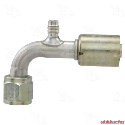 Four Seasons 90 Female Standard O-Ring A/C Fitting w/R12 Service Port 14920 - 14920