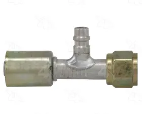 Four Seasons Straight Female Standard O-Ring A/C Fitting w/R134A Service Port 14930