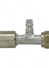 Four Seasons Straight Female Standard O-Ring A/C Fitting w/R134A Service Port 14930                                     - 14930 - Image 3