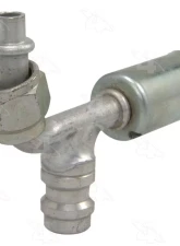 Four Seasons 90 Female Standard O-Ring A/C Fitting w/R134a Service Port 14936                                     - 14936 - Image 2