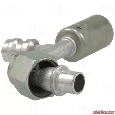 Four Seasons 90 Female Standard O-Ring A/C Fitting w/R134a Service Port 14937 - 14937