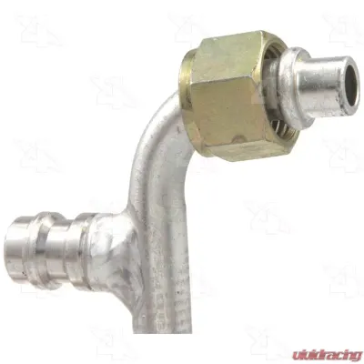 Four Seasons 90 Female Standard O-Ring A/C Fitting w/R134a Service Port 14938 - 14938