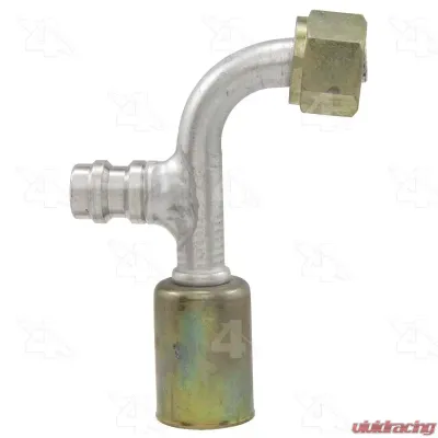 Four Seasons 90 Female Standard O-Ring A/C Fitting w/R134a Service Port 14938 - 14938