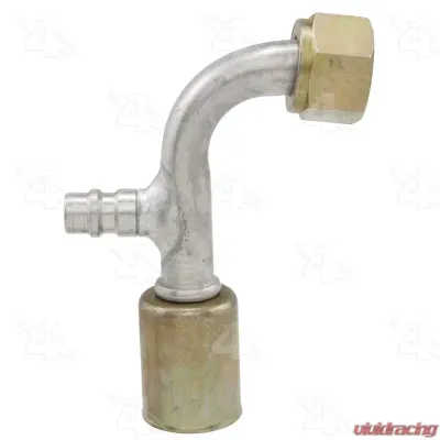 Four Seasons 90 Female Standard O-Ring A/C Fitting w/R134a Service Port 14940 - 14940