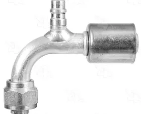 Four Seasons 90 Female Standard O-Ring A/C Fitting w/R134a Service Port 14942