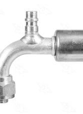 Four Seasons 90 Female Standard O-Ring A/C Fitting w/R134a Service Port 14942                                     - 14942 - Image 2