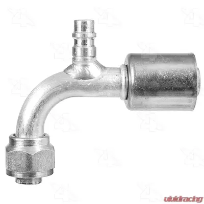 Four Seasons 90 Female Standard O-Ring A/C Fitting w/R134a Service Port 14942 - 14942