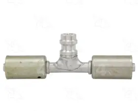 Four Seasons Straight A/C Splicer w/R134a Service Port 14946