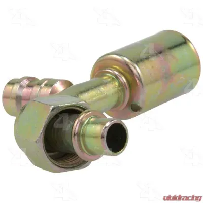 Four Seasons 90 Female Standard O-Ring A/C Fitting w/R134a Service Port 14958 - 14958