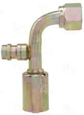 Four Seasons 90 Female Standard O-Ring A/C Fitting w/R134a Service Port 14958                                     - 14958 - Image 3