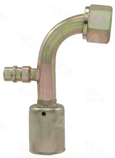 Four Seasons 90 Female Standard O-Ring A/C Fitting w/R134a Service Port 14960                                     - 14960 - Image 3