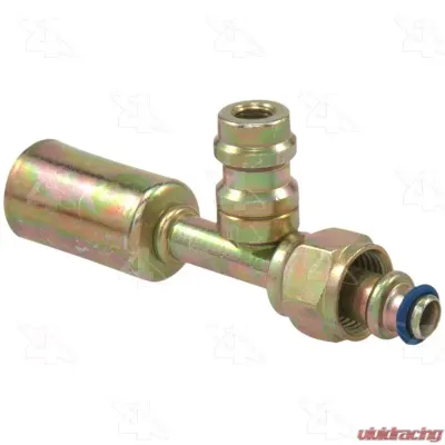 Four Seasons Straight A/C Splicer w/R134a Service Port 14966 - 14966