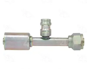 Four Seasons Straight A/C Splicer w/R134a Service Port 14968