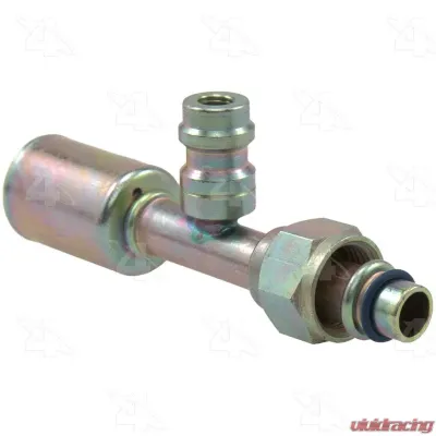 Four Seasons Straight A/C Splicer w/R134a Service Port 14968 - 14968