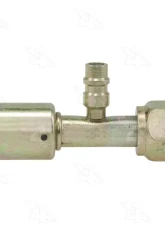 Four Seasons Straight A/C Splicer w/R134a Service Port 14970                                     - 14970 - Image 3