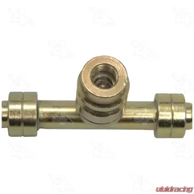 Four Seasons Burgaflex Straight Splice Hose Repair Fitting Kit w/High Side R134a Service Port - 15107