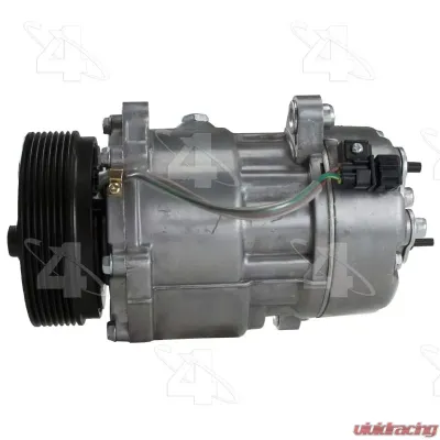 Four Seasons New Sanden/Sankyo SD7V16 Compressor w/Clutch - 158503