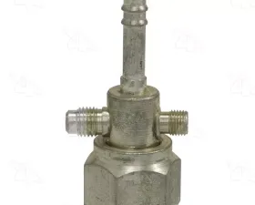 Four Seasons Straight Female Standard O-Ring A/C Fitting w/R12 Service Port 16156